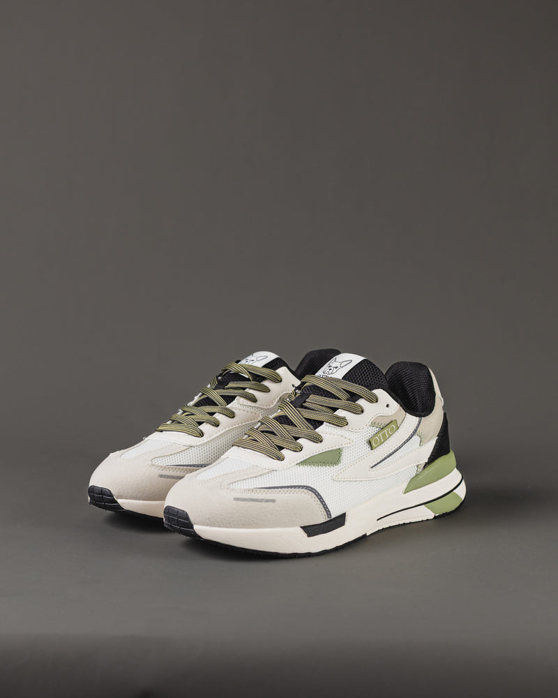 CALZADO OTTO CHINO WHITE/GREEN