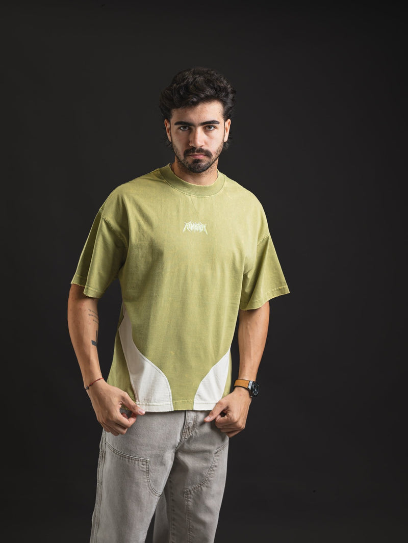 OVERSIZE LMRDM 2 GREEN/WHITE