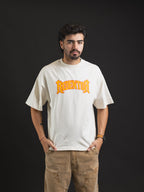Remera oversize REDENTOR Multi Marfil - frente