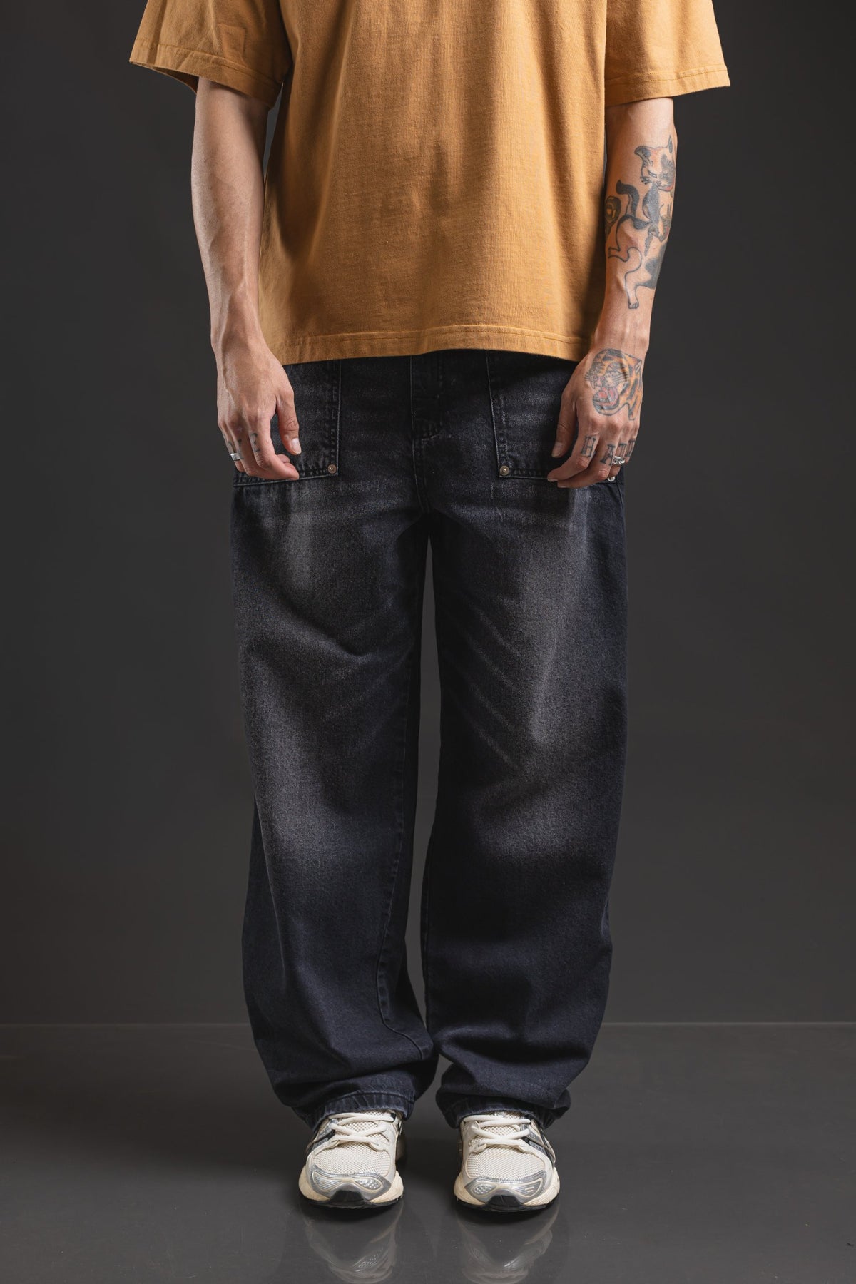 Pantalón Baggy Chopp Black Osaka, vista frontal