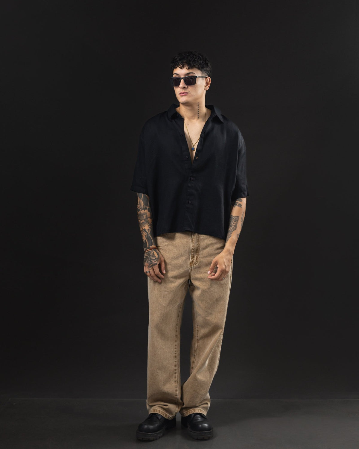 Pantalón Baggy Durazno - look completo