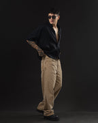 Pantalón Baggy Durazno - look lateral
