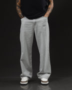 Pantalón Baggy Gris Ice - vista frontal