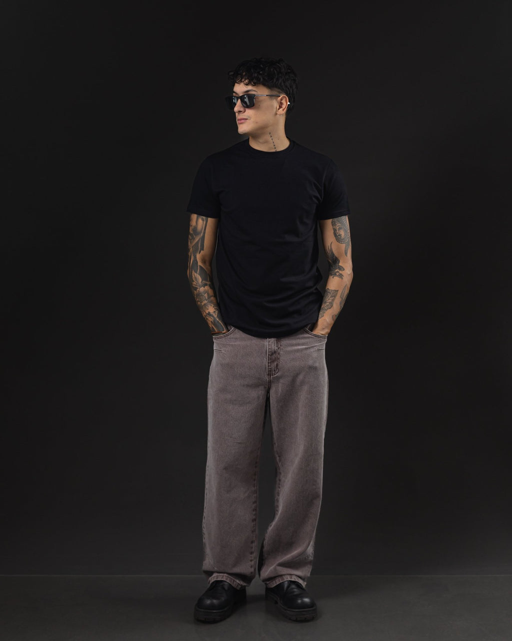 Pantalón Baggy Marrón - foto 1
