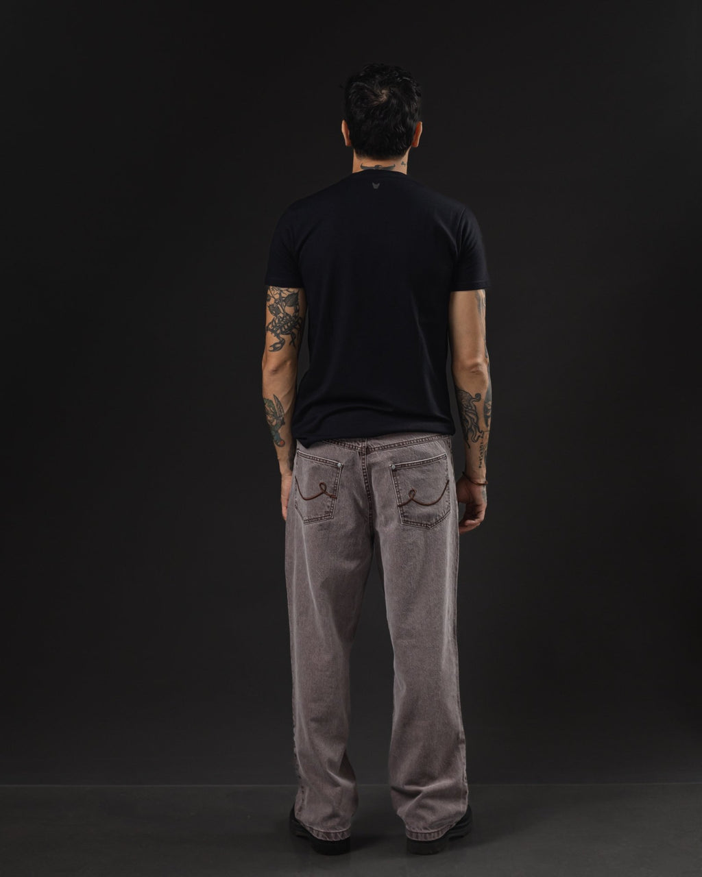 Pantalón Baggy Marrón - foto 4