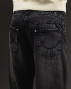 Pantalón Baggy Negro Marcado - foto 11