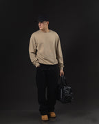 Pantalón Baggy Negro Oscuro - foto 2
