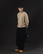 Pantalón Baggy Negro Oscuro - foto 3