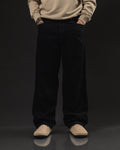 Pantalón Baggy Negro Oscuro - foto 4