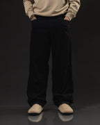 Pantalón Baggy Negro Oscuro - foto 4