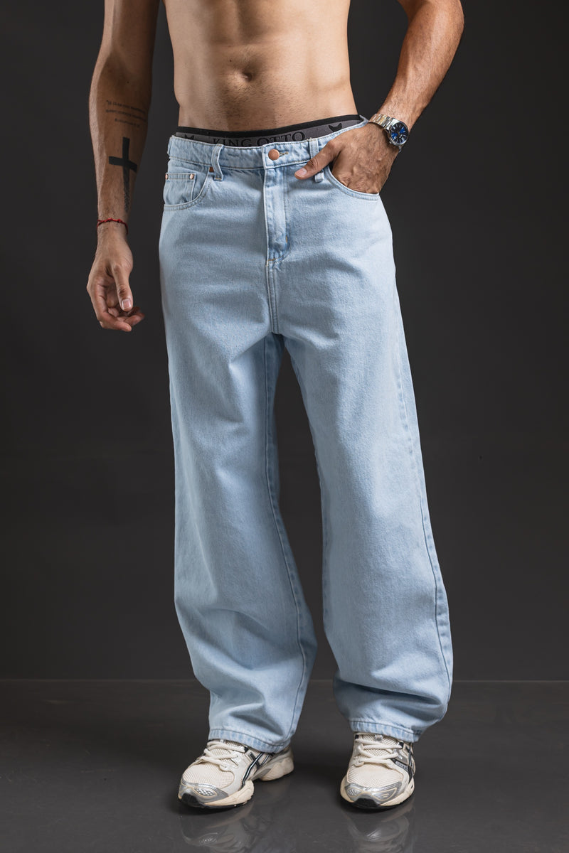 PANTALÓN BAGGY OTTO ICE BLUE