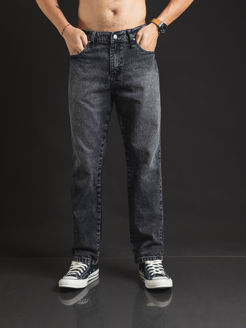 PANTALON OTTO RECTO SNOW BLACK