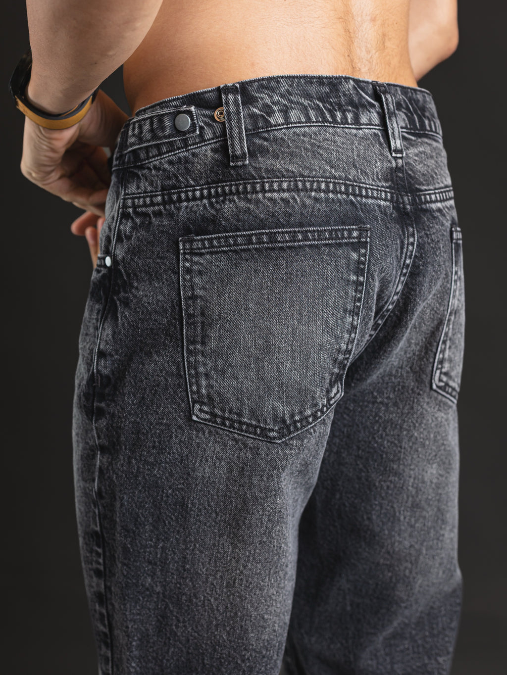 Pantalón OTTO Recto Snow Black