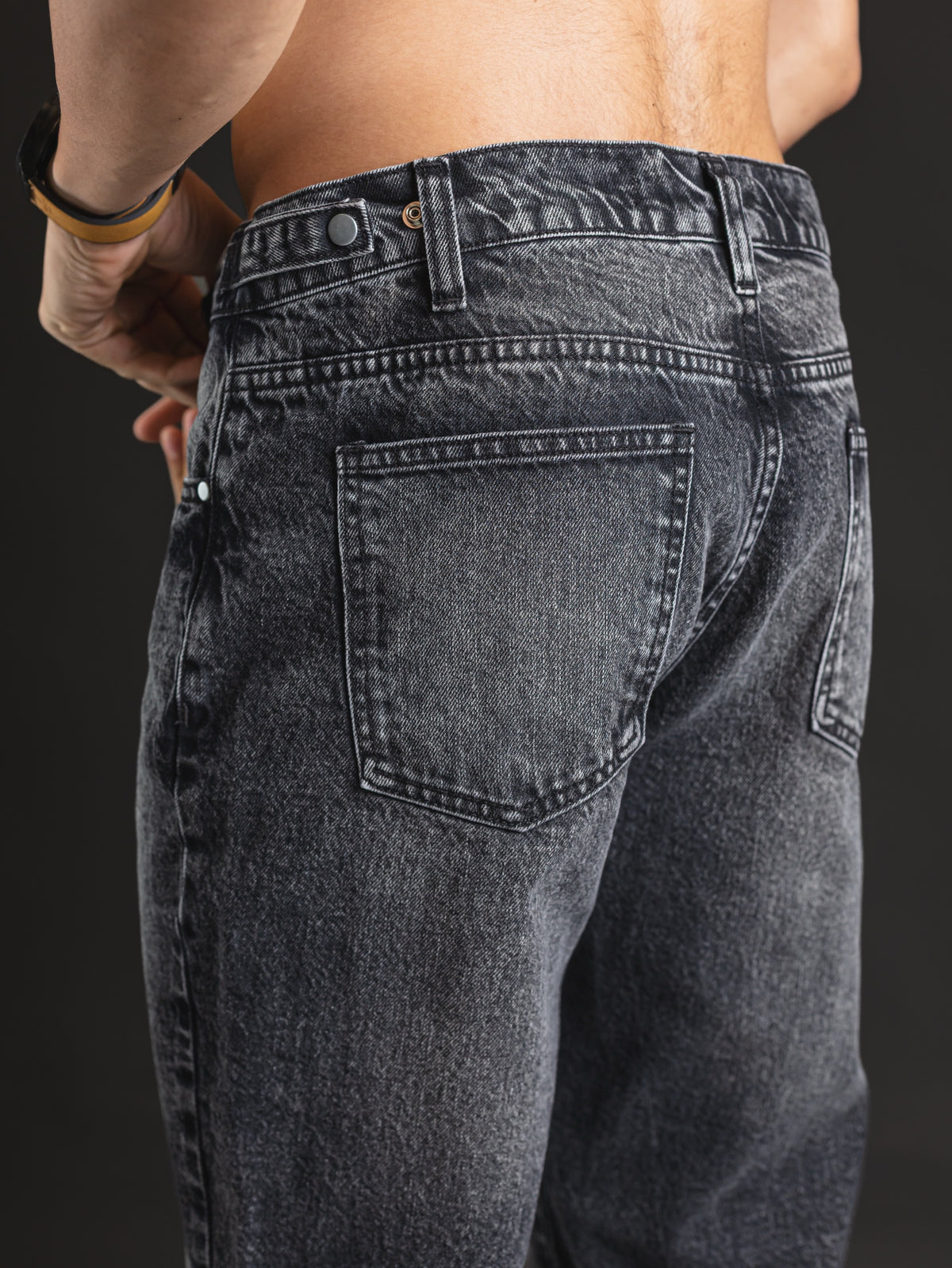 Pantalón OTTO Recto Snow Black