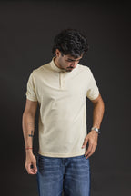 Polo OTTO New Basic crema – look completo