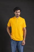 Polo OTTO New Basic mostaza – look completo