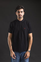 Polo OTTO New Basic negro – look completo